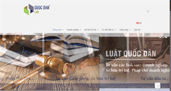 Desktop Screenshot of luatquocdan.com